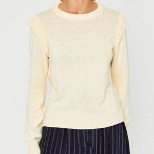 NOISY MAY Knit Sweater - Cream